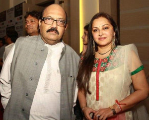 सांसद अमर सिंह और सांसद जयप्रदा का फाइल फोटो। 