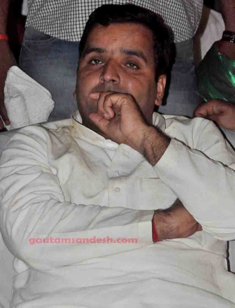 बदायूं लोकसभा क्षेत्र के युवा व लोकप्रिय सांसद धर्मेन्द्र यादव। 