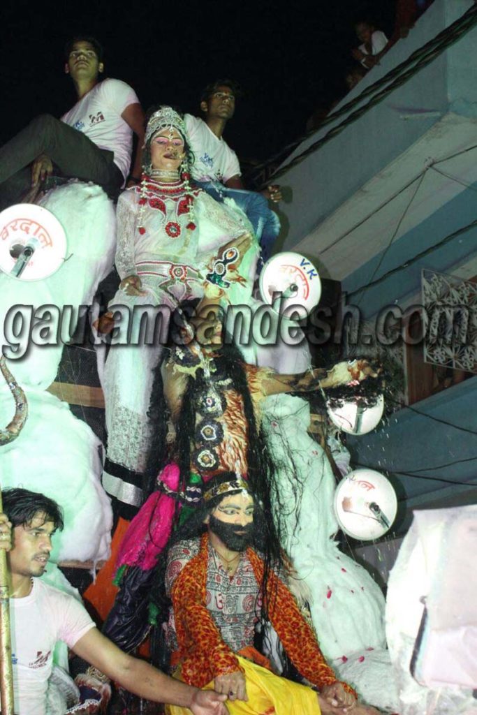 राम बारात का मनमोहक दृश्य।